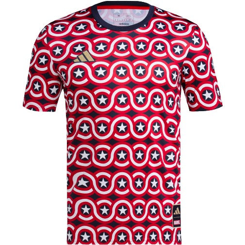 Copa America Us Soccer Pre Match Jersey Adidas MLS 2023 AeroReady