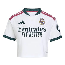 Load image into Gallery viewer, Adidas Women's Real Madrid 26/27 Home Cropped Jersey
