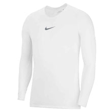 Load image into Gallery viewer, Nike Men's Dry-fit Park First Layer White Jersey LS