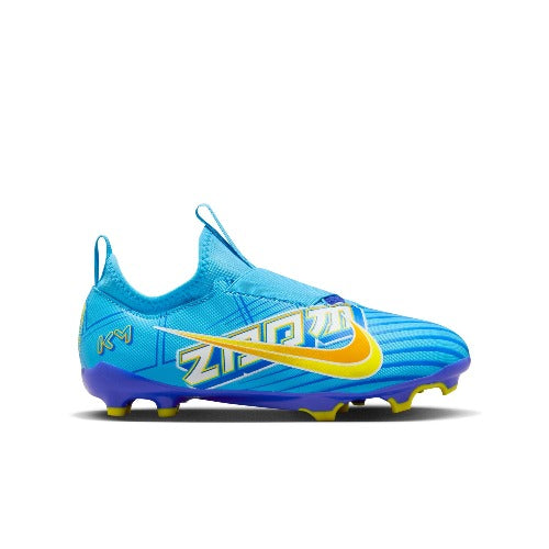 nike football boots blue and yellow