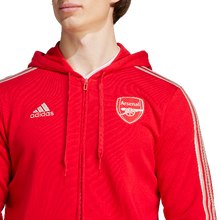 Load image into Gallery viewer, Adidas Men's Arsenal FC 23/24 DNA Full Zip Hoodie