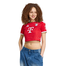 Load image into Gallery viewer, Adidas Women's FC Bayern Munich 26/27 Cropped Jersey