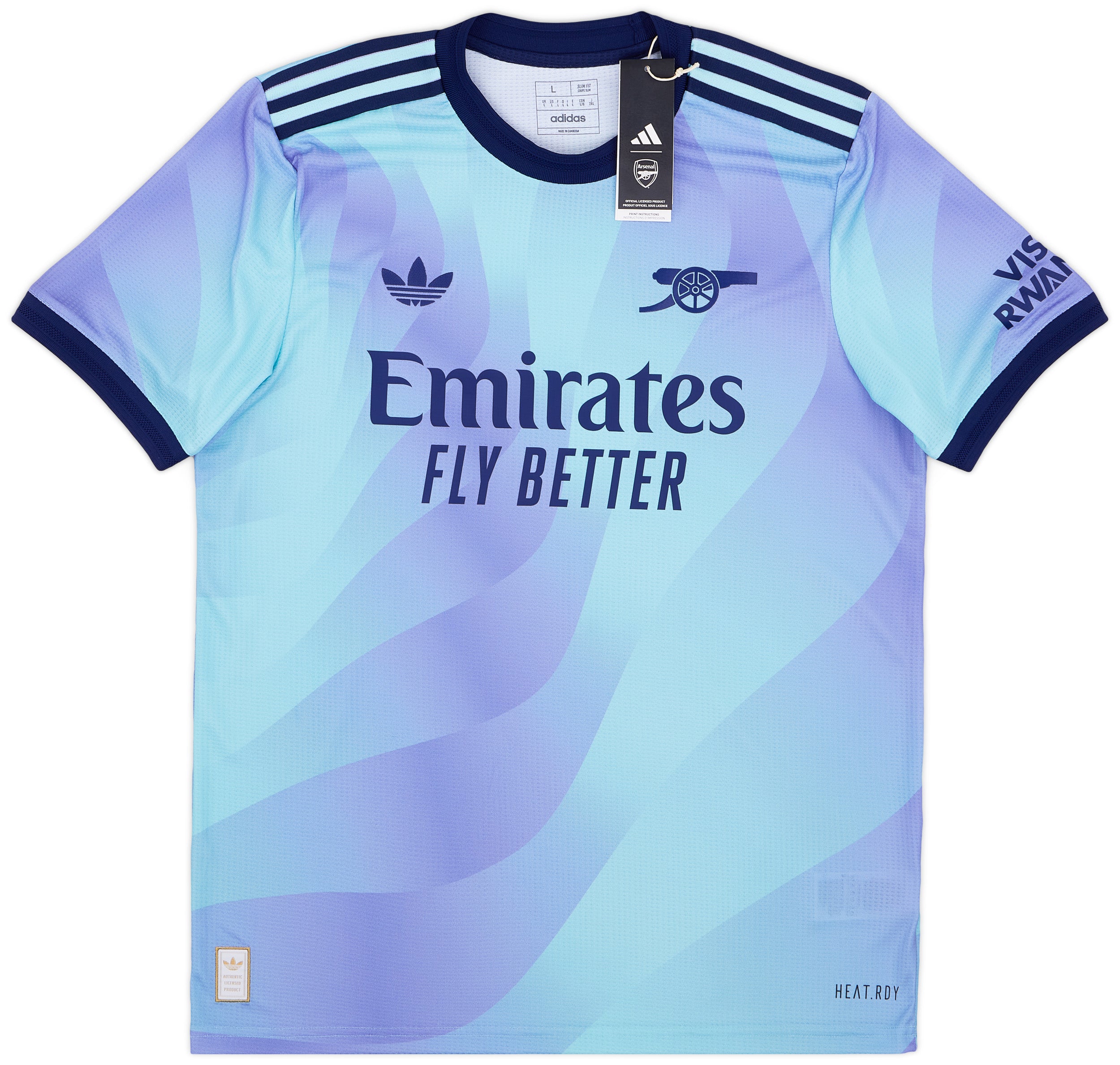 Adidas Men's Arsenal 24/25 Third Authentic Jersey – Springfield & Woodbridge Soccer Supplies