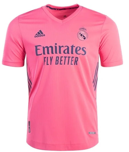 Real Madrid Home Authentic Men's Long Sleeve Soccer Jersey- 2020/21