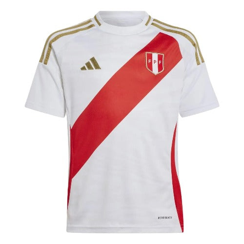 Adidas Youth Peru 2024 Home Jersey