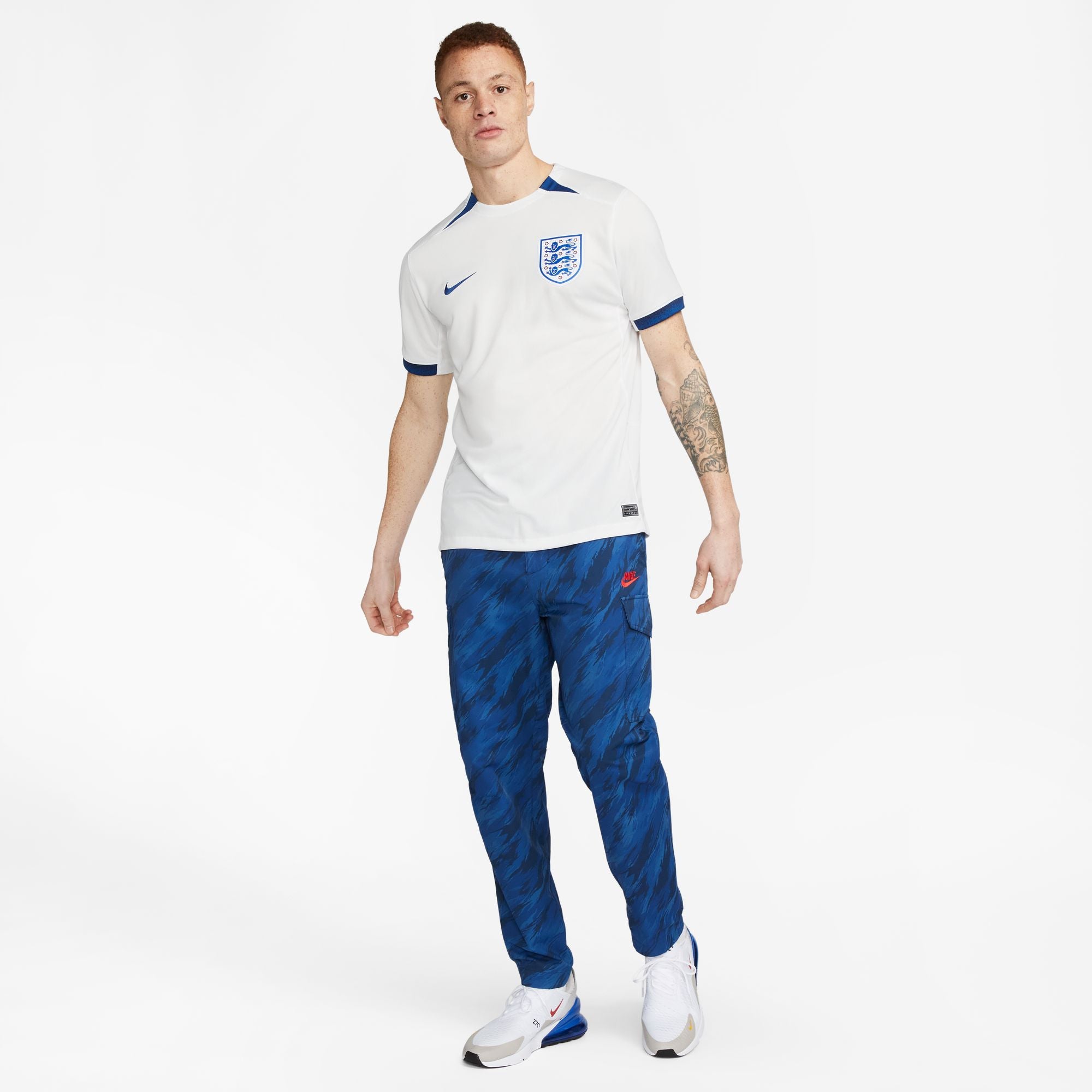 Nike England '22 Home Replica Jersey, Men's, XXL, White