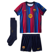 Load image into Gallery viewer, Nike Kids FC Barcelona 2026 Stadium Home Kit
