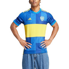 Load image into Gallery viewer, Adidas Men&#39;s Boca Juniors 23/24 Home Replica Jersey
