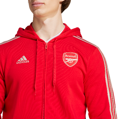 Adidas Men s Arsenal FC 23 24 DNA Full Zip Hoodie Springfield Woodbridge Soccer Supplies