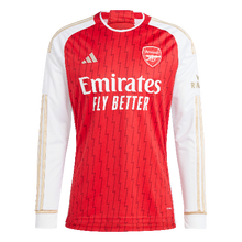 Load image into Gallery viewer, Adidas Men&#39;s Arsenal 23/24 Home Replica Long Sleeve Jersey
