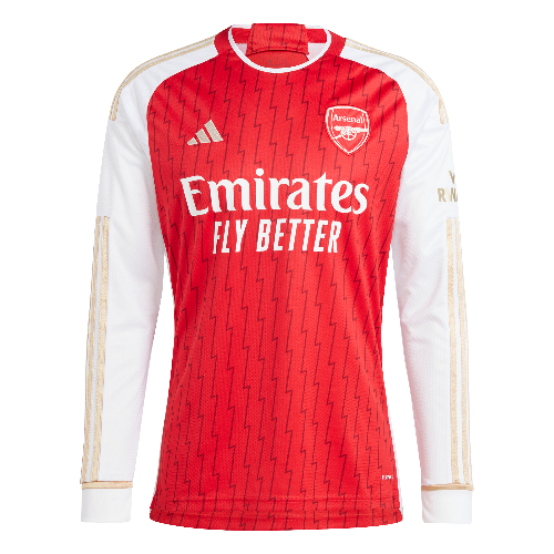 Adidas Men's Arsenal 23/24 Home Replica Long Sleeve Jersey