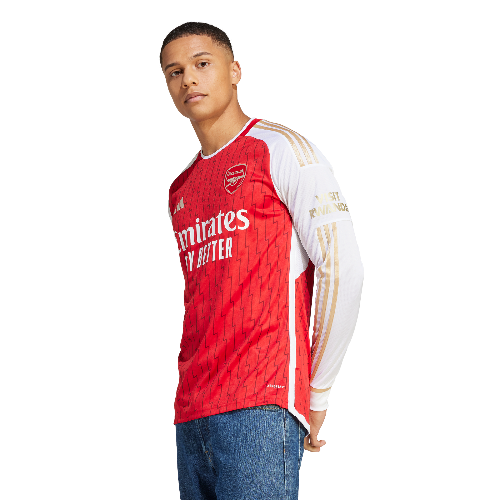 Adidas Men's Arsenal 23/24 Home Replica Long Sleeve Jersey