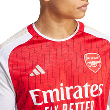 Load image into Gallery viewer, Adidas Men&#39;s Arsenal 23/24 Home Replica Long Sleeve Jersey
