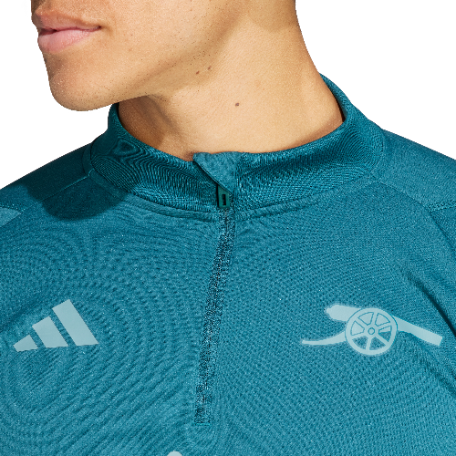 arsenal training top green
