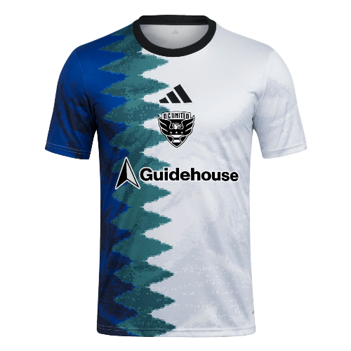 Adidas Men's DC United MLS 25 GMG Pre-Match Jersey