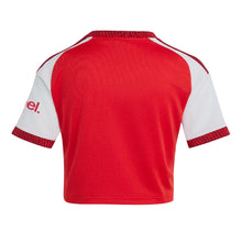Load image into Gallery viewer, Adidas Women's Arsenal FC 26/27 Home Replica Crop Top Jersey
