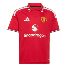 Load image into Gallery viewer, Adidas Youth Manchester United 26/27 Home Replica Jersey
