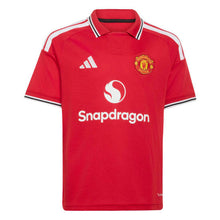 Load image into Gallery viewer, Adidas Youth Manchester United 26/27 Home Replica Jersey

