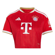 Load image into Gallery viewer, Adidas Women's FC Bayern Munich 26/27 Cropped Jersey
