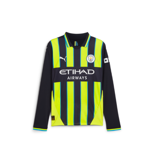 Puma Men's Manchester City 24/25 Away Long-Sleeve Replica Jersey