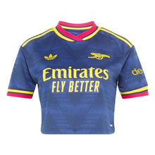 Load image into Gallery viewer, Adidas Women's Arsenal FC 26/27 Away Cropped Jersey
