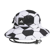Load image into Gallery viewer, Adidas Soccer Ball Boonie Hat
