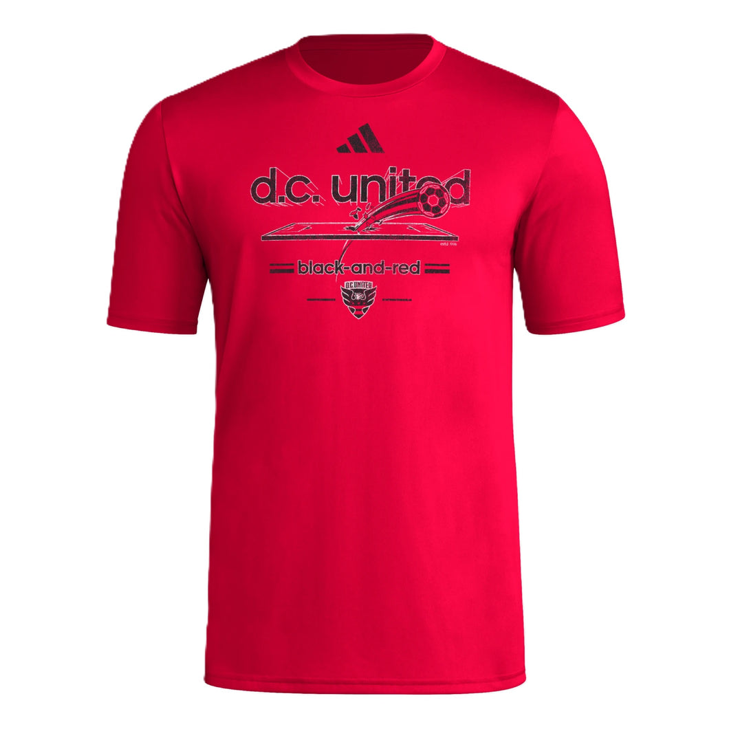 Adidas Men's DC United Pregame Tee