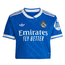 Load image into Gallery viewer, Adidas Women's Real Madrid 25/26 Cropped Third Jersey
