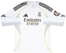Load image into Gallery viewer, Adidas Men's Real Madrid 25/26 Home Replica LS Jersey
