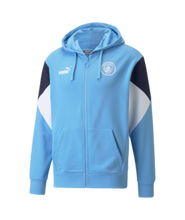 Load image into Gallery viewer, Puma Men&#39;s Manchester City FtblCulture Full-Zip Hoodie
