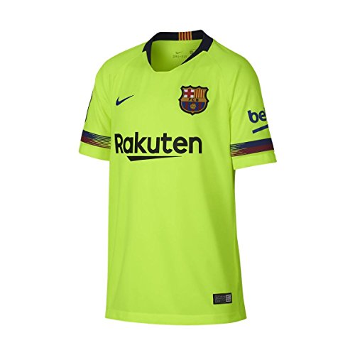 Nike Youth FC Barcelona Away Jersey 18/19
