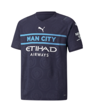 Load image into Gallery viewer, Puma Youth Manchester City 3rd Replica Jersey
