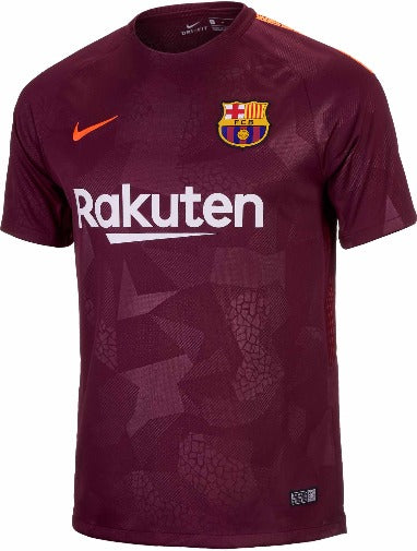 Nike Mens FC Barcelona 17/18 Authentic 3rd Jersey