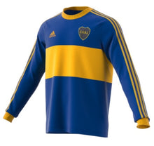 Load image into Gallery viewer, Adidas Men&#39;s Boca Juniors Long Sleeve Icons Jersey
