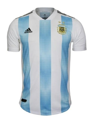 Men's Argentina 18/19 Home Authentic Jersey