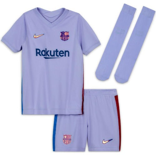 Nike FC Barcelona 2021/22 Away Mini Kit
