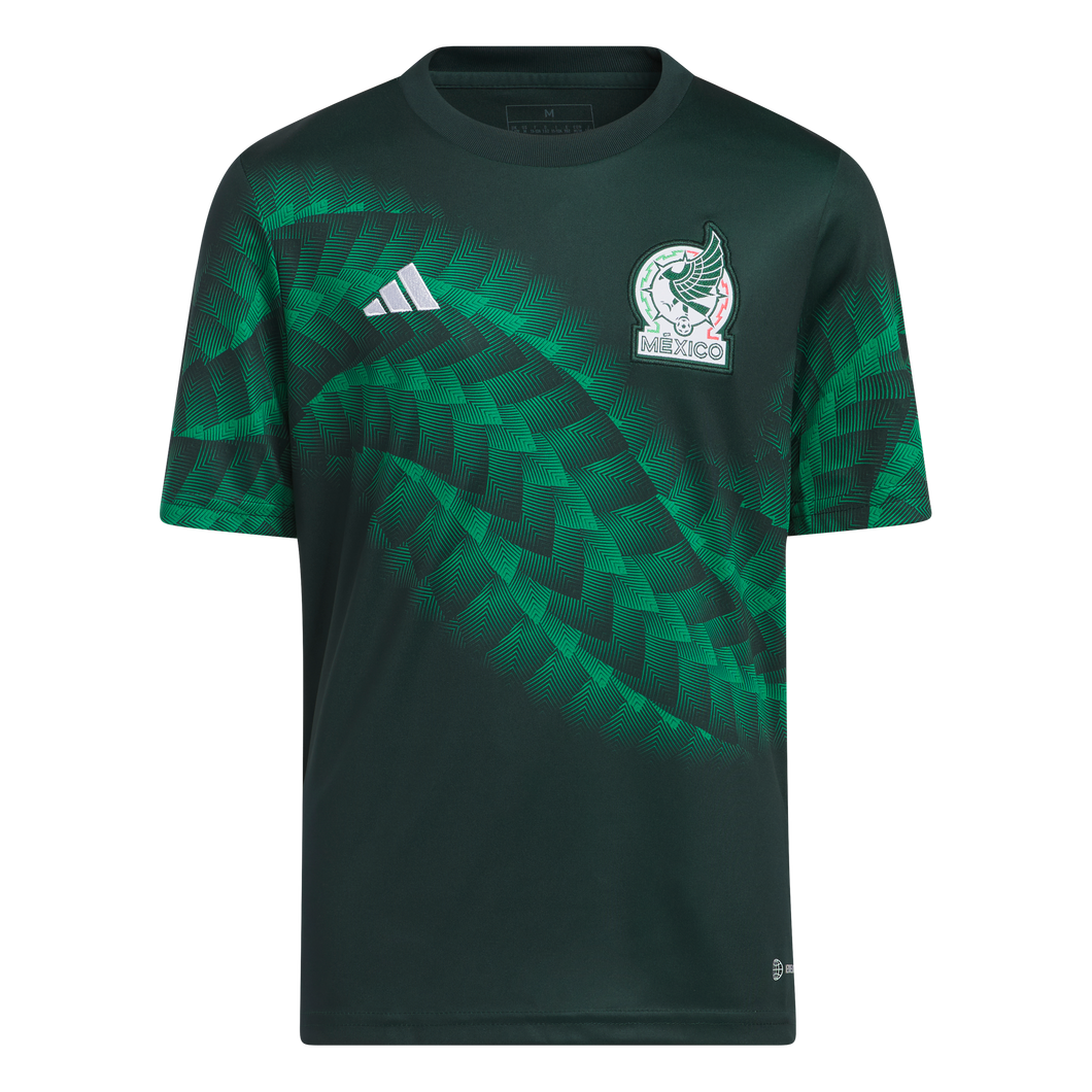 Adidas Youth Mexico 22/23 Pre Match Jersey