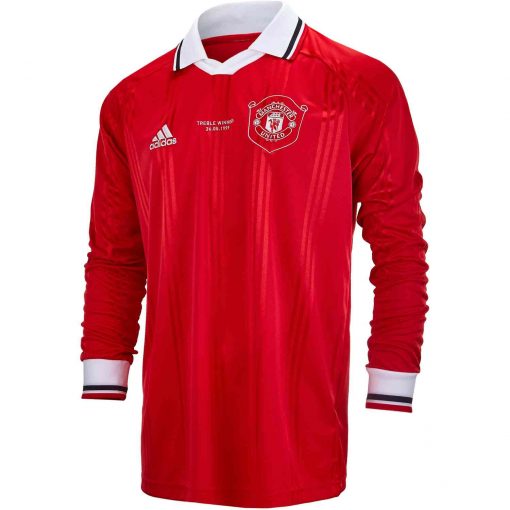 Adidas Men's Manchester United Icons LS Retro Jersey