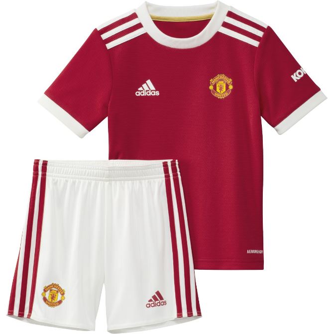 Adidas Manchester United 2021/22 Home Mini Kit