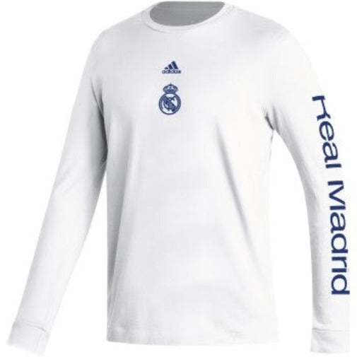 Adidas Mens Real Madrid 22/23 Fresh LS Tee