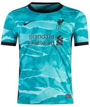 Load image into Gallery viewer, Nike Youth Liverpool FC 20/21 Away Replica Jersey
